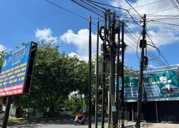 Kabel Semrawut di Pekanbaru Mulai Ditertibkan, Pemko Siapkan Jaringan Bawah Tanah