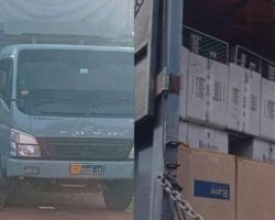Bea Cukai Batam Amankan Dump Truk Berisi 3,5 Juta Batang Rokok Ilegal