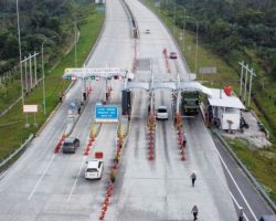 Ngebut Berkendara, 8 Pengemudi Ditilang di Jalan Tol Pekanbaru-Bangkinang
