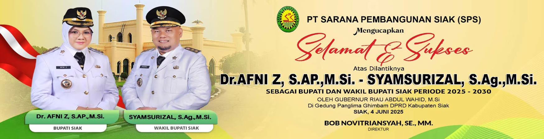 Banner Bupati Siak