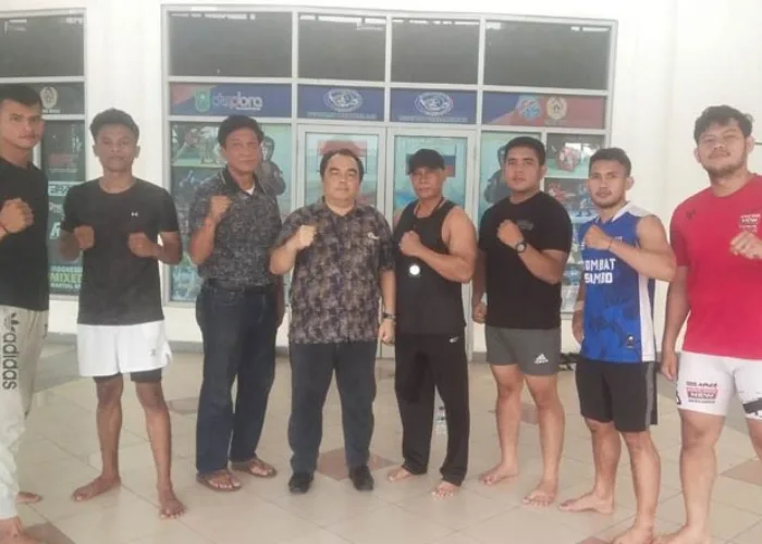 Latihan Jelang Kejurnas di Padang, Sambo Riau Targetkan Medali Emas