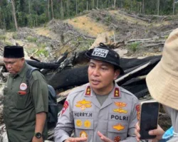 Pembabatan Hutan Lindung Kampar Untuk Kebun Sawit Bikin Geram Kapolda