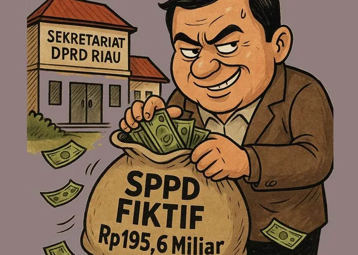 Korupsi SPPD Fiktif di DPRD Riau, Audit BPKP Ungkap Kerugian Negara Rp195,9 Miliar