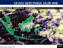 Asap Mulai Menyeberang ke Malaysia, BMKG Catat 259 Hotspot di Riau