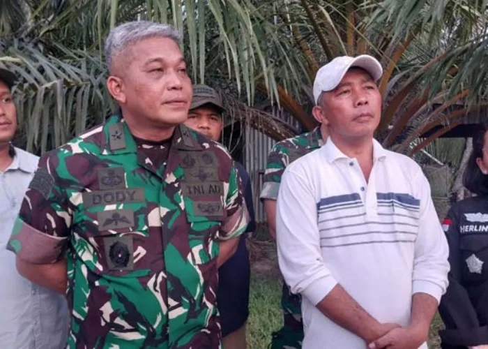 Kelompok Massa Hadang Satgas PKH di Kawasan TNTN