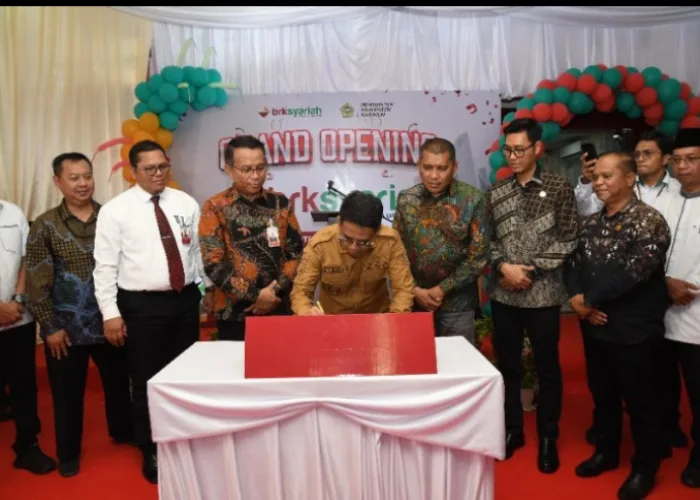 BRK Syariah Buka Capem Baru di Karimun, Bupati: Deviden Rp1,3 Miliar Bukti Sinergi
