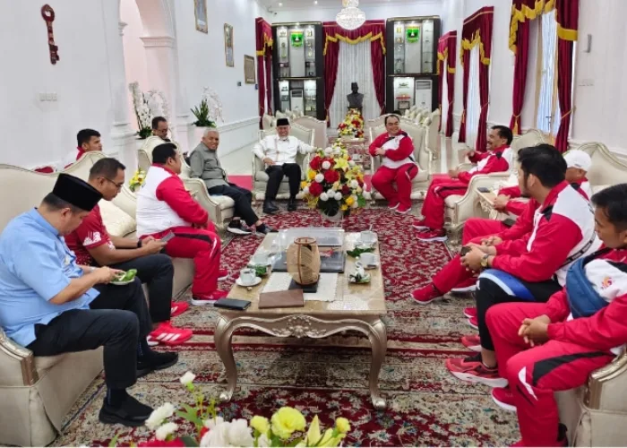 Gubernur Mahyeldi Sambut Kontingen Sambo Riau, Siap Hadiri Pelantikan Persambi di Pekanbaru