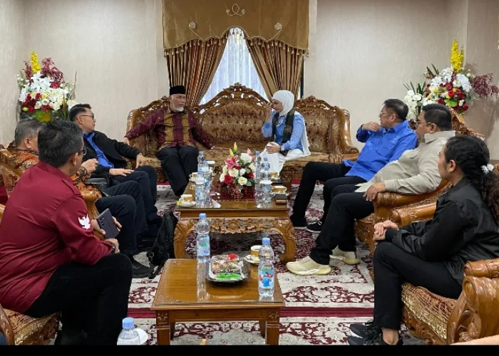 Rico Alviano dan Gubernur Mahyeldi Sambut Komisi XII DPR RI, Bahas Isu Lingkungan dan Pengawasan