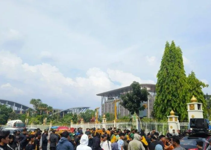 Ribuan Orang Berencana Demo Lahan TNTN Hari Ini di Depan Kejati Riau