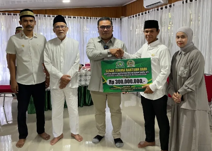 Salurkan Bantuan Program TJSL Ratusan Juta, Rico Alviano Tegaskan Komitmen Perjuangkan Aspirasi Masyarakat