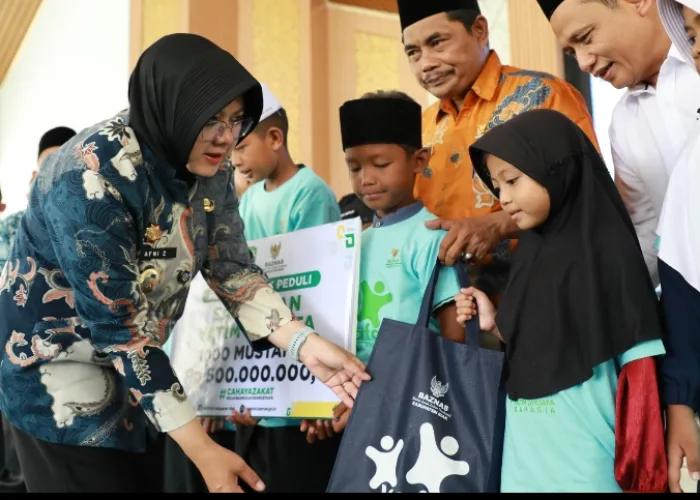 1.378 Anak Yatim Dhuafa di Siak Terima Bantuan Rp1,2 Juta
