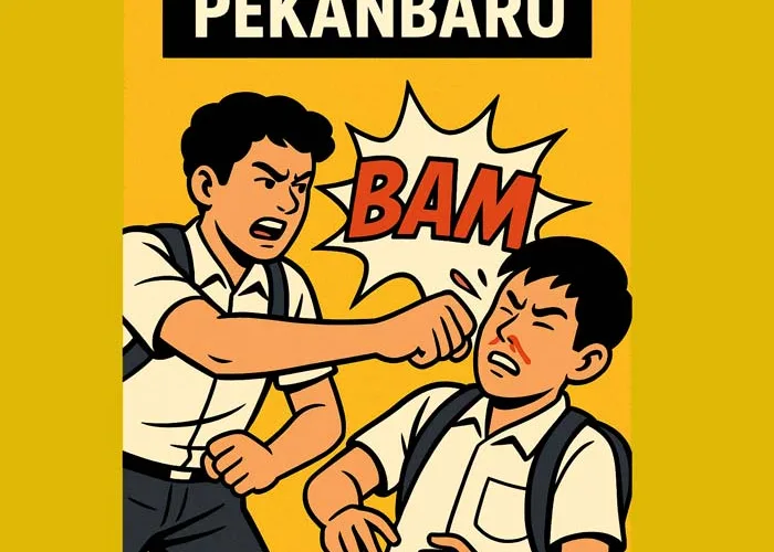 Bullying di Pekanbaru, Siswa SMA Dihajar Sampai Patah Tulang Hidung