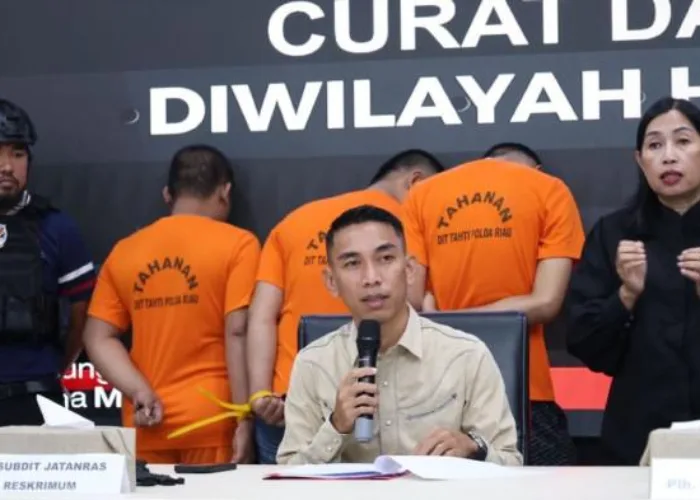 Jantanras Polda Riau Tangkap Jambret Spesialis Emas