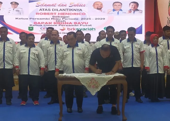 Pelantikan Pengurus Persambi Riau 2025-2029, Gubernur Wahid: Tetap Semangat!