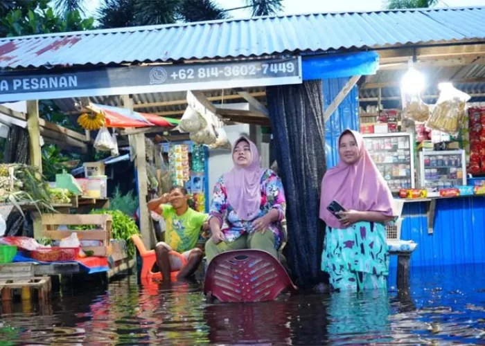 Banjir Masih Merendam 7 Kecamatan di Siak