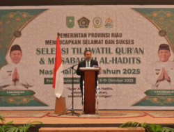 Ada Hadiah Ratusan Juta Rupiah Bagi Kafilah Riau Bila Juara di STQH Nasional