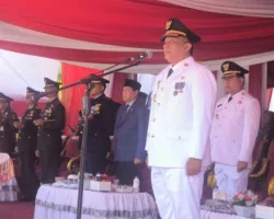 Peringatan HUT ke-80 RI di Rohul, Bupati Anton: Kita Harus Meneladani Semangat Pejuang