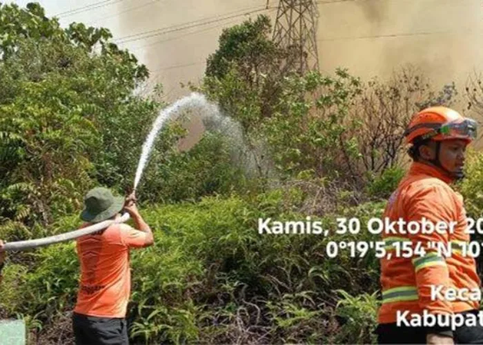 Cuaca Panas Picu Karhutla, Udara di Kampar Mulai Tidak Sehat