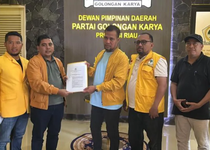 Musda Ditunda, DPP Tunjuk Ahmad Doly Kurnia Sebagai Plt Ketua Golkar Riau