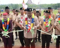 Hari Jadi Pramuka ke-64, Bupati Anton Ajak Pramuka Jadi Pilar Bangsa