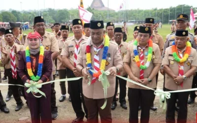 Hari Jadi Pramuka ke-64, Bupati Anton Ajak Pramuka Jadi Pilar Bangsa