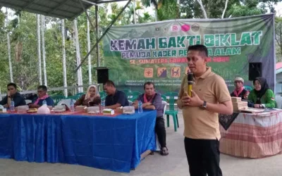 Tutup Kemah Bakti Diklat Pemuda Pecinta Alam Sumbar, Evi Yandri Kenang Masa di KPA Bias