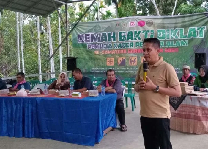 Tutup Kemah Bakti Diklat Pemuda Pecinta Alam Sumbar, Evi Yandri Kenang Masa di KPA Bias