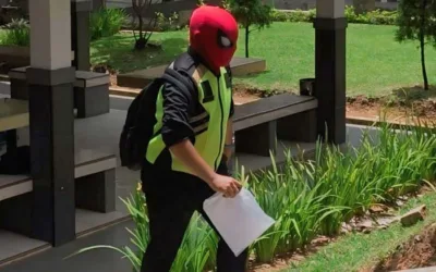 Aksi Heroik Spiderman Padang, Setiap Hari Bagikan Nasi Gratis ke Warga Kelaparan