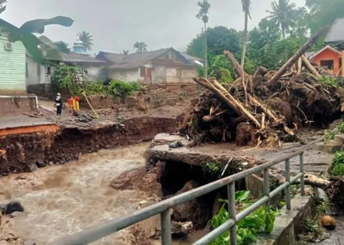 Banjir dan Longsor di Padangsidimpuan, BPBD: Satu Warga Meninggal, 870 Terdampak