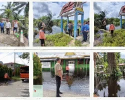 Banjir di Siak Meluas, Bupati Afni Kerahkan Pejabat Turun ke Lokasi