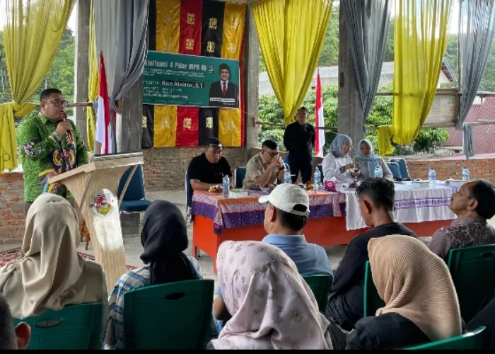 Sosialisasi di Kabupaten Sijunjung, Rico Alviano Tekankan Pentingnya 4 Pilar MPR RI Demi Keutuhan Bangsa
