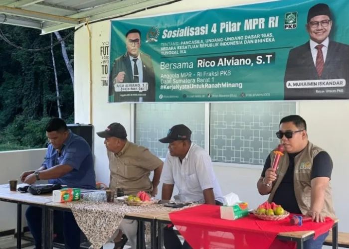 Sosialisasi 4 Pilar MPR RI di Sawahlunto, Rico Alviano Ingatkan Persatuan dan Cinta Tanah Air