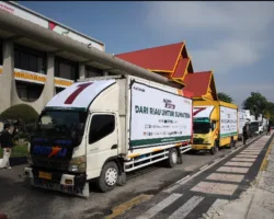 Dompet Dhuafa Kirim 11 Truk Berisi 75 Ton Bantuan Untuk Korban Bencana Sumatera