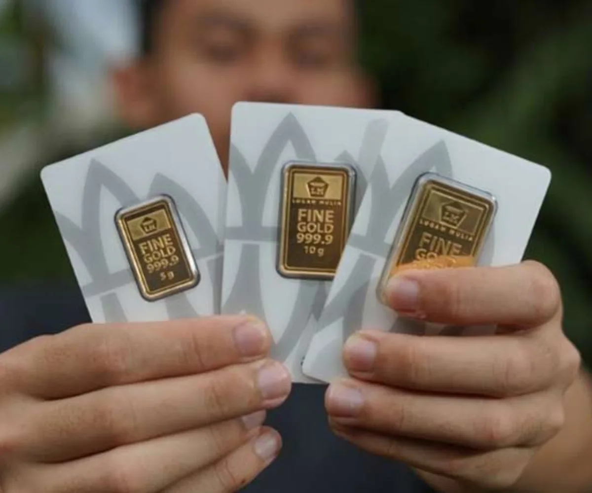 Harga Emas Antam Turun Siang Ini, Anjlok Rp21 Ribu per Gram di Pegadaian