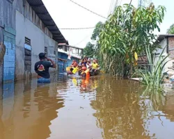 15 Desa di Riau Terendam, Tinggi Air Sampai 50 Cm