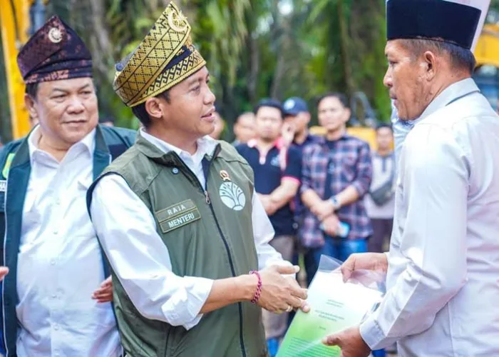 228 Keluarga di Tesso Nilo Mulai Direlokasi ke Perhutanan Sosial