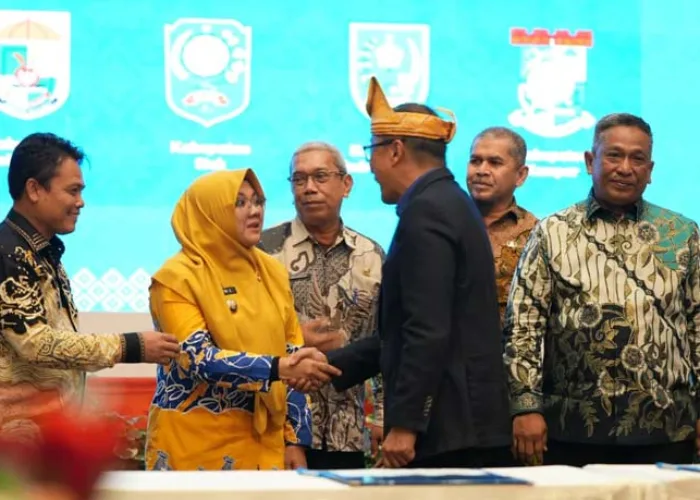 Pengukuhan SOTK Baru Pemkab Siak, 4 Pejabat Eselon II Nonjob