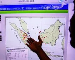 BMKG Hari Ini Pantau 15 Titik Panas di Riau