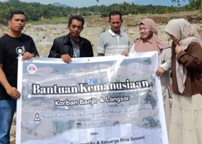 Usai Dihantam Galodo, Gobah Care Community Hadirkan Harapan ke Masyarakat Salareh Aia Palembayan