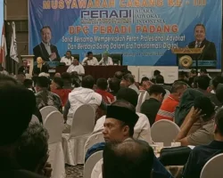 Muscab III Pemilihan Ketua DPC Peradi SAI Padang Berlangsung Dinamis Penuh Antusias