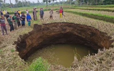 Sinkhole Muncul di Sumbar, Ini Penjelasan Badan Geologi dan BRIN