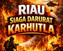 Riau Tetapkan Siaga Darurat Karhutla, Helikopter Water Bombing Segera Dikerahkan