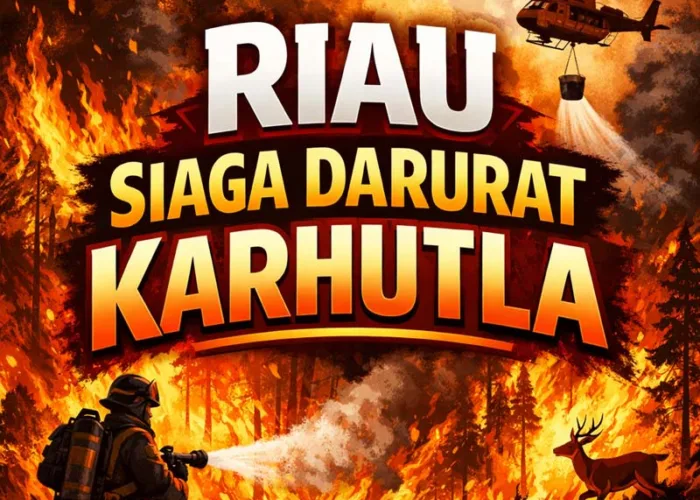 Riau Tetapkan Siaga Darurat Karhutla, Helikopter Water Bombing Segera Dikerahkan