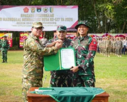 TMMD ke-127 Kodim Inhu-Kuansing Dimulai, Komitmen Satu Langkah Bangun Negeri dari Desa