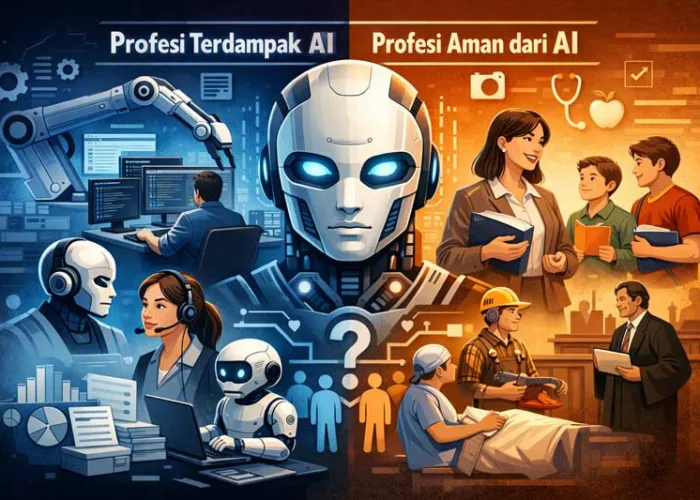 Riset Terbaru: Ternyata AI Belum Sepenuhnya Gantikan Pekerjaan Manusia, Ini Profesi Paling Terdampak dan yang Masih Aman