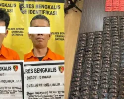 Polres Bengkalis Gagalkan Peredaran 13 Kg Sabu di Pelabuhan Air Putih Riau