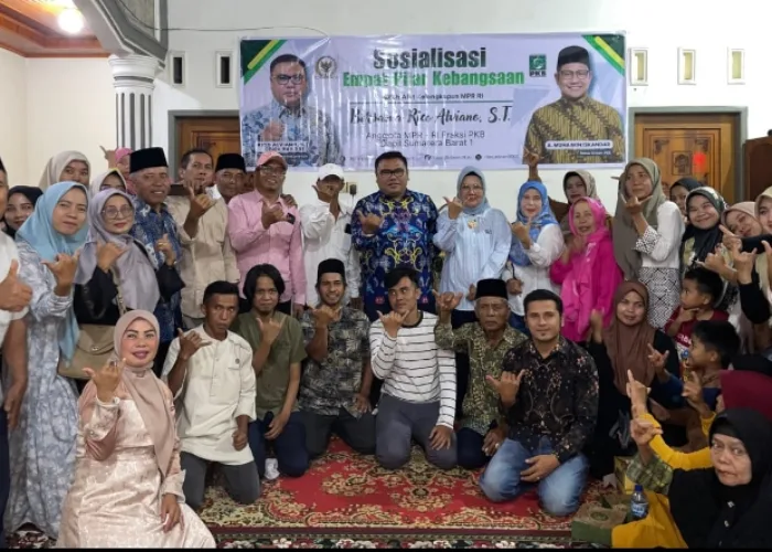 Anggota DPR Rico Alviano Sosialisasi Empat Pilar Kebangsaan Alat Kelengkapan MPR RI di Kabupaten Solok