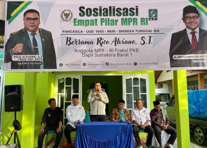 Sosialisasi Empat Pilar MPR RI di Kabupaten Pesisir Selatan, Rico Alviano: Jangan Mudah Terprovokasi dan Terpecah Belah