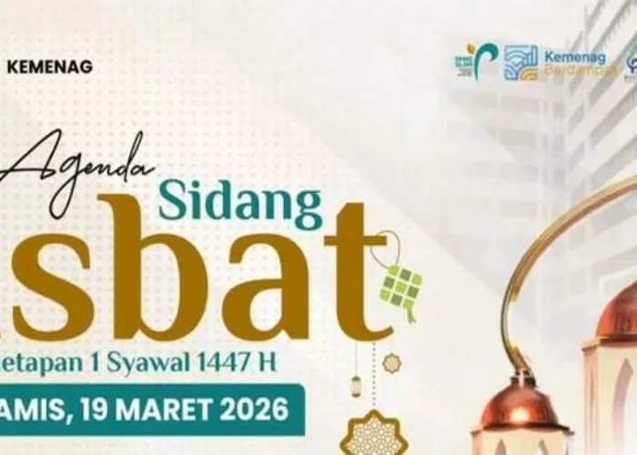 Kemenag Sore Ini Gelar Sidang Isbat Lebaran 2026, Pengumuman 1 Syawal Malam Nanti