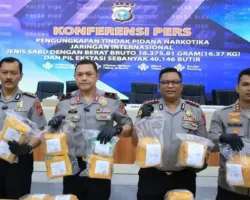 Terbongkar! Penyelundupan 16 Kg Sabu dari Malaysia ke Pekanbaru, Dikendalikan dari Lapas